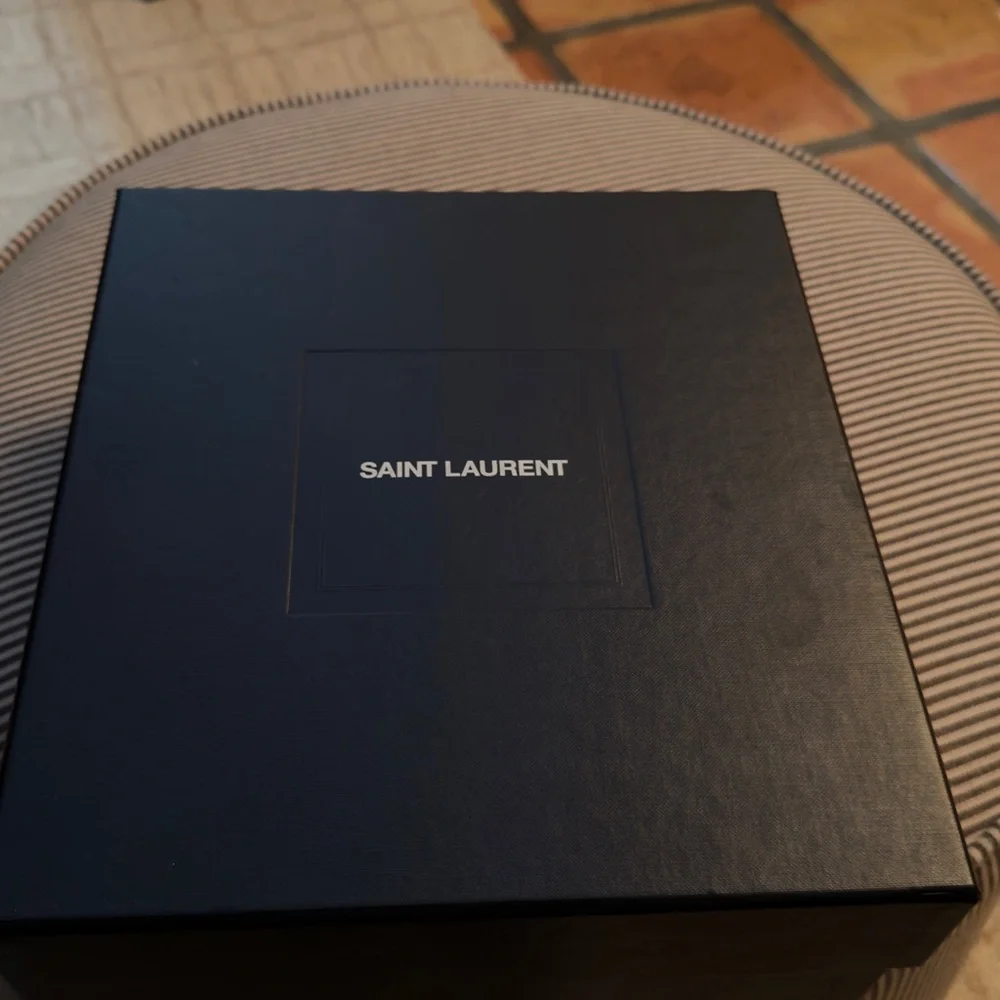 Saint Laurent tribute T-strap platform sandal heels - Picture 2 of 16
